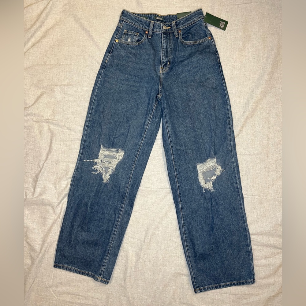 Wild Fable Highest Rise Baggy Jean, Size 0